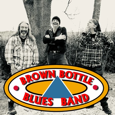 brown bottle blues band logo